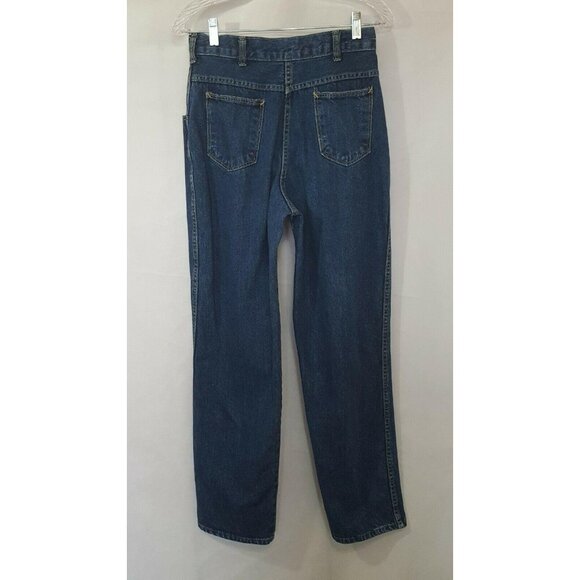 Picket Post Jeans 28/30 High Waist Denim Mom Tapered Leg Retro Vtg 80s USA - Picture 5 of 10